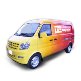 Vehículos acondicionados para cualquier carga, Transportes Clavijo, Van de carga
