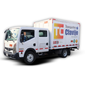 Vehículos con diferentes capacidades, Transportes Clavijo, camion con doble cabina.